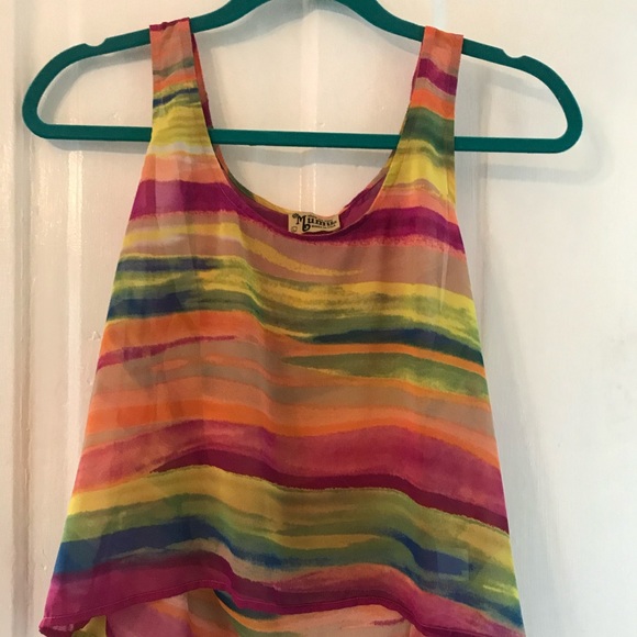 Show Me Your MuMu Rainbow Tank - Picture 3 of 4